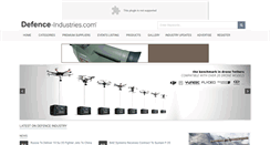 Desktop Screenshot of defence-industries.com